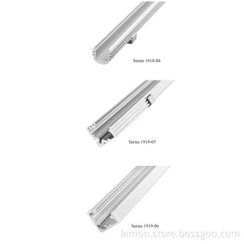 Aluminum profile for LED strips